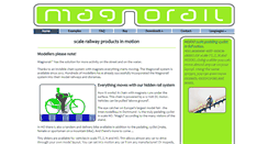 Desktop Screenshot of magnorail.com